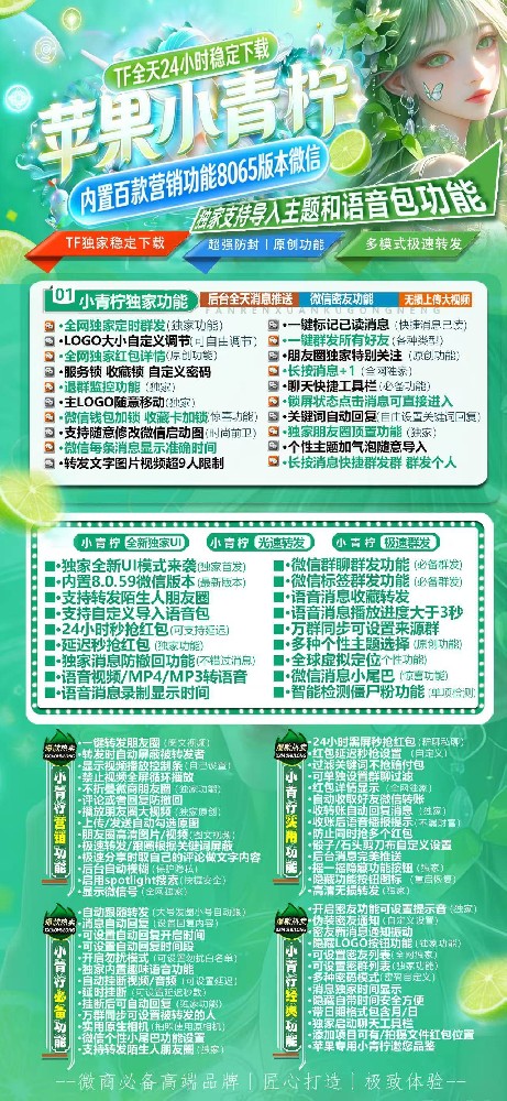 小青柠TF（微信多开软件购买网站）斗战神8065
